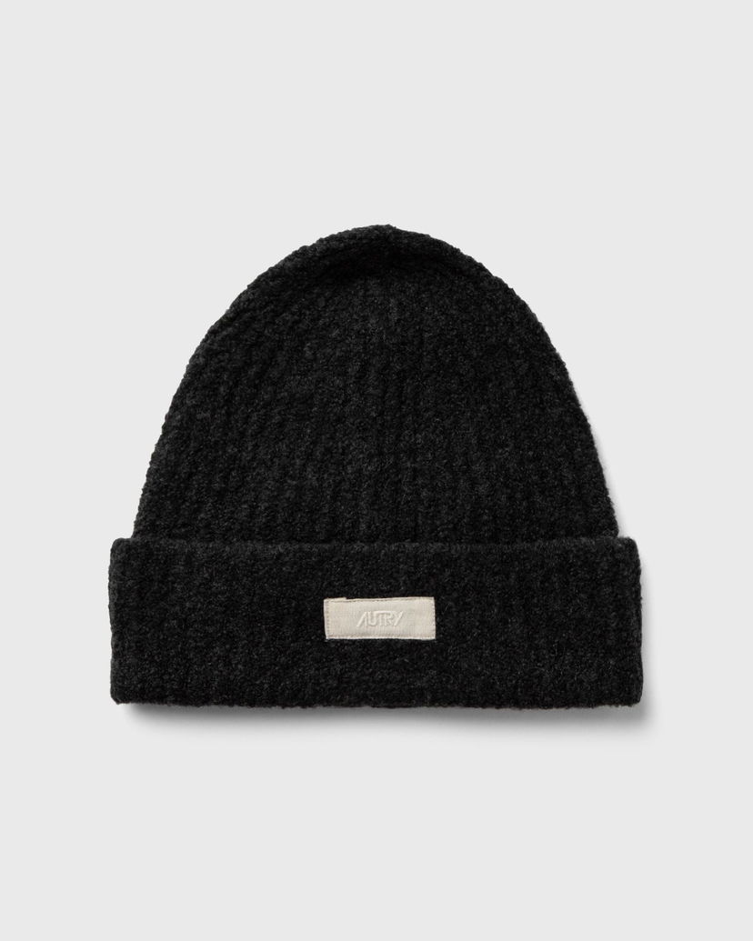 Шапка Autry Bouclé Beanie чорний | BEPU27WL
