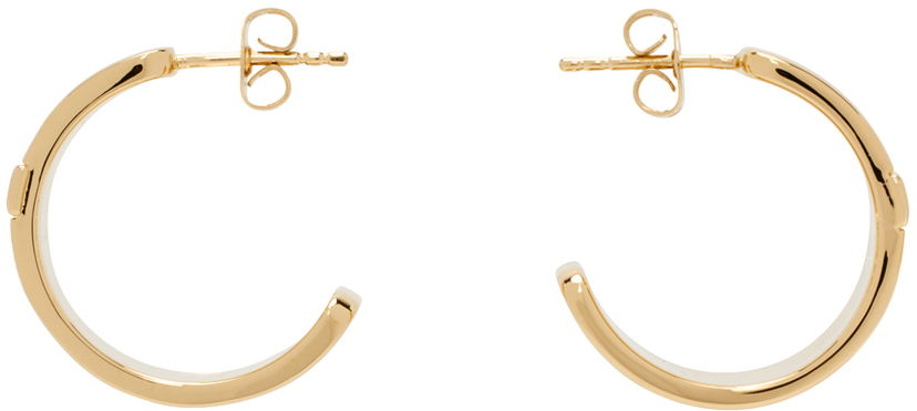 Сережки A.P.C. Gold Grace Hoop Earrings Жовтий | MEAEC-F70848