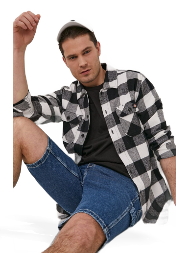 Сорочка Dickies New Sacramento Check Shirt білий | DK0A4XDZ-BLK