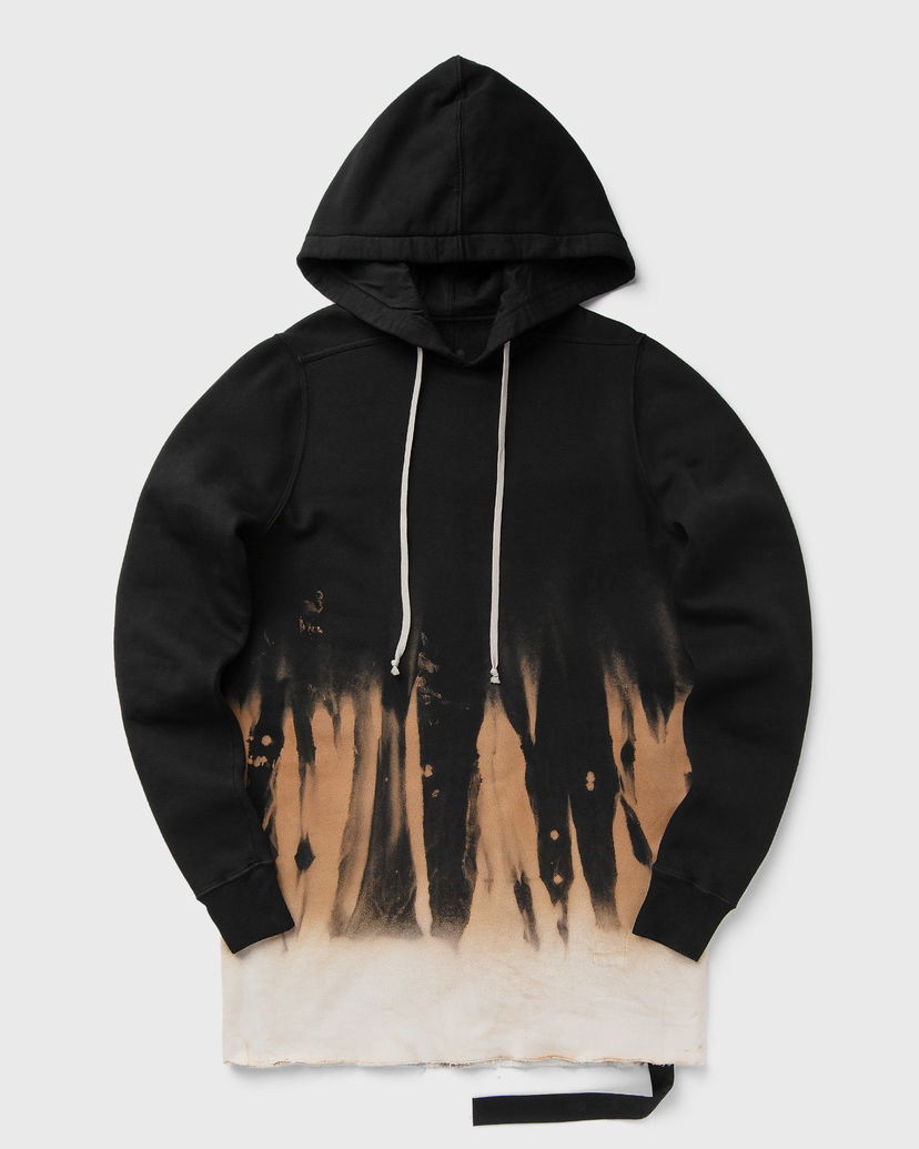 Світшоти Rick Owens DRKSHDW KNIT SWEATSHIRT-PULLOVER HOODIE чорний | DU02D2285-FSUN-0983