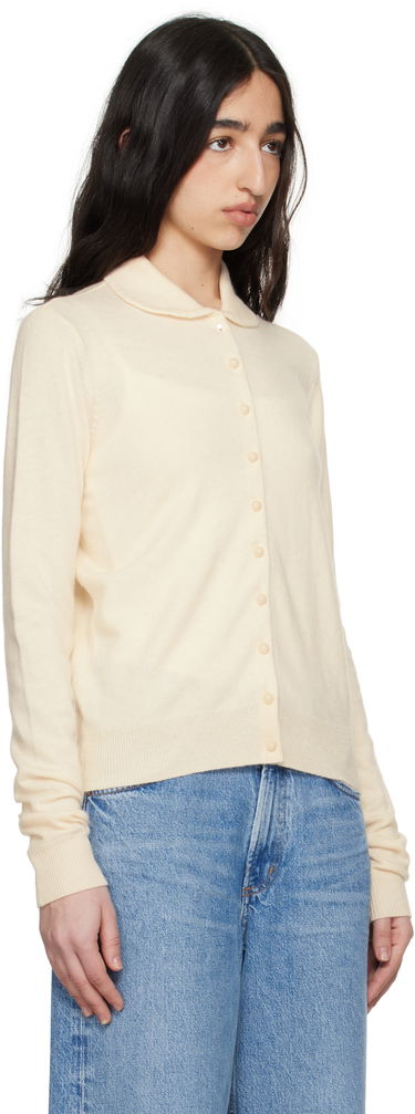 Cветр GUIZIO Guizio Delphine Knit Cardigan бежевий | S25119S020, 1