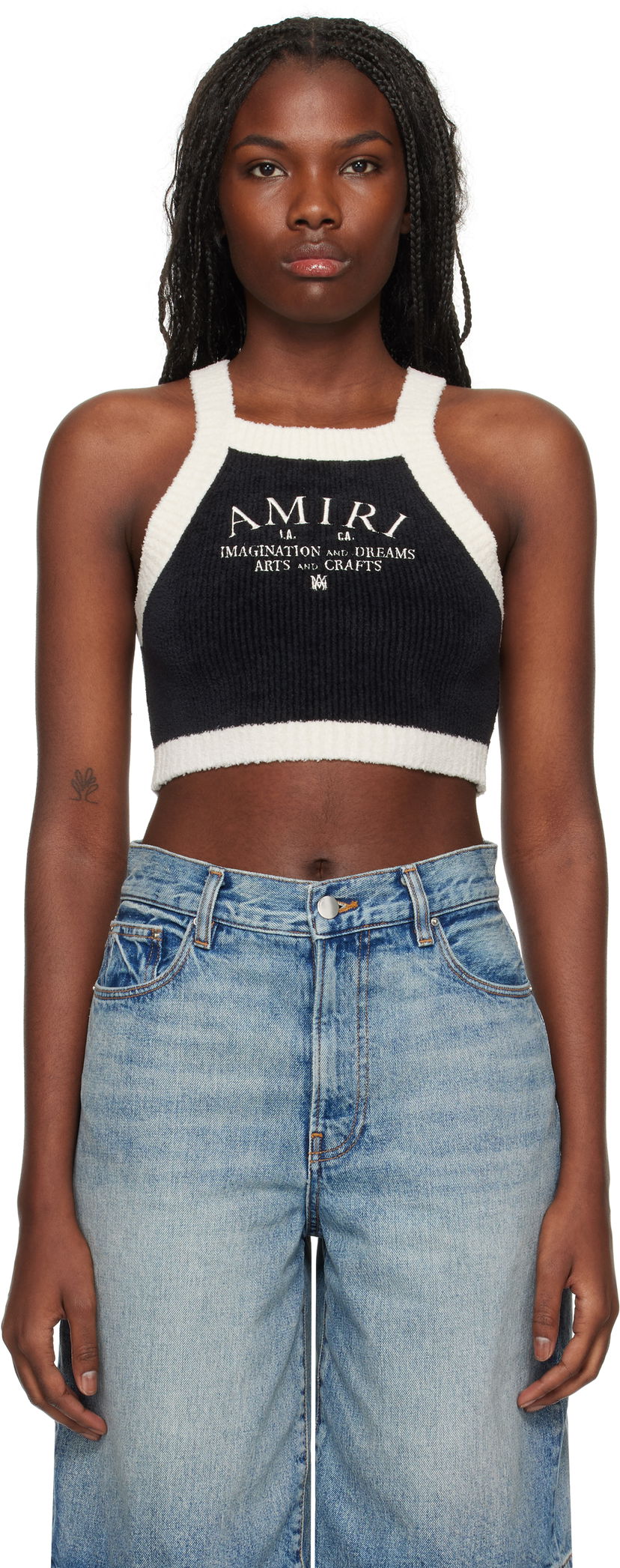 Безрукавка AMIRI Arts District Tank Top чорний | AWKNTT1006