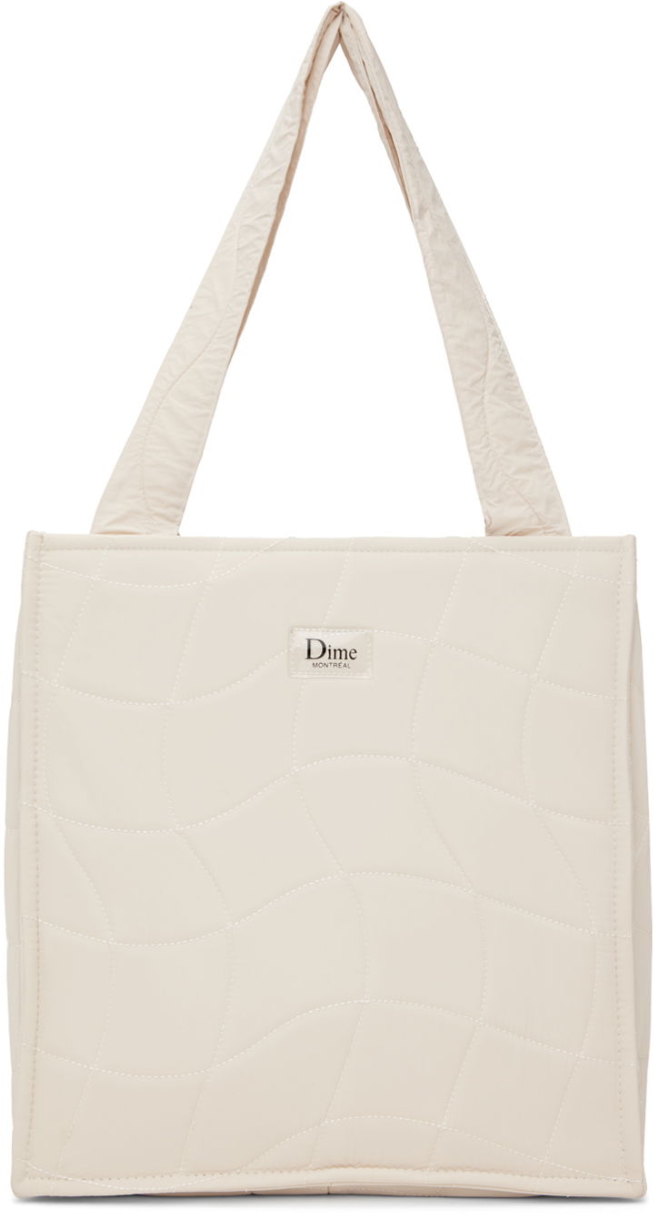 сумка-тоут Dime Beige Quilted Tote бежевий | DIMESP2446TAN