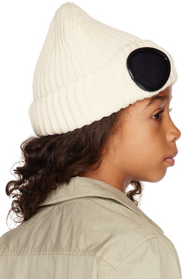 Шапка C.P. Company C.P. Company Goggle Beanie білий | 15CKAC058B005509A, 2