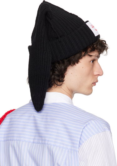 Шапка Charles Jeffrey Loverboy Charles Jeffrey LOVERBOY Chunky Rabbit Beanie чорний | 032131101, 2