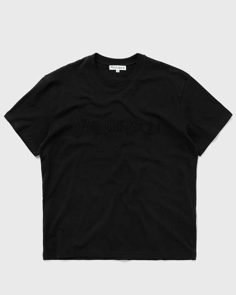 Футболка JW Anderson LOGO EMBROIDERY TEE чорний | JT0211-PG0980-999