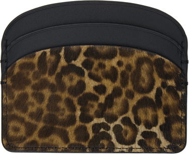 Гаманець A.P.C. A.P.C. Demi-Lune Leopard Card Holder Різнокольоровий | PXCAW-F63270, 1
