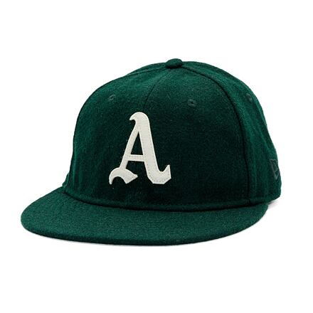 Кепка New Era New Era MLB Heritage 9FIFTY Retro Crown Oakland Athletics Adjustable Hat Зелений | 60595498