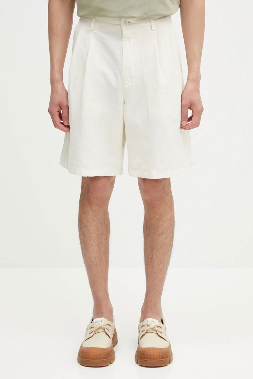 Шорти NORSE PROJECTS Norse Projects Benn Cotton Linen Shorts білий | N35.0617.0219