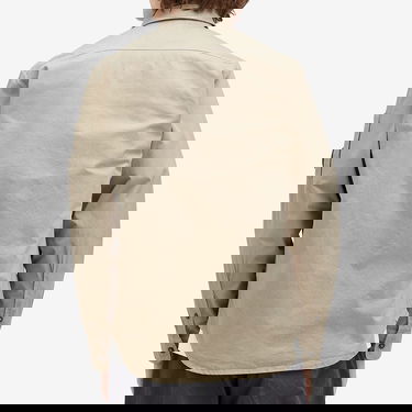 Сорочка C.P. Company C.P. Company Gabardine Lens Button Overshirt бежевий | 18CMSH140A-110143G-327, 3