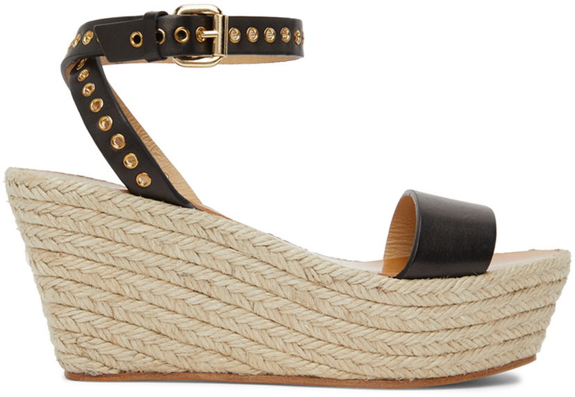 Аксесуари ISABEL MARANT Isabel Marant Messer Wedge Sandals чорний | 22PEP0070-22P063S