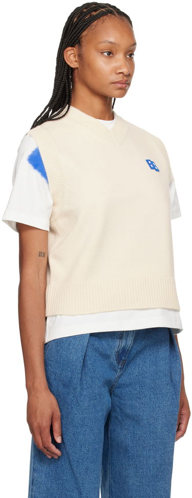 Cветр ADER ERROR Sleeveless Knit Vest бежевий | BMSGFYKT0201OT, 1