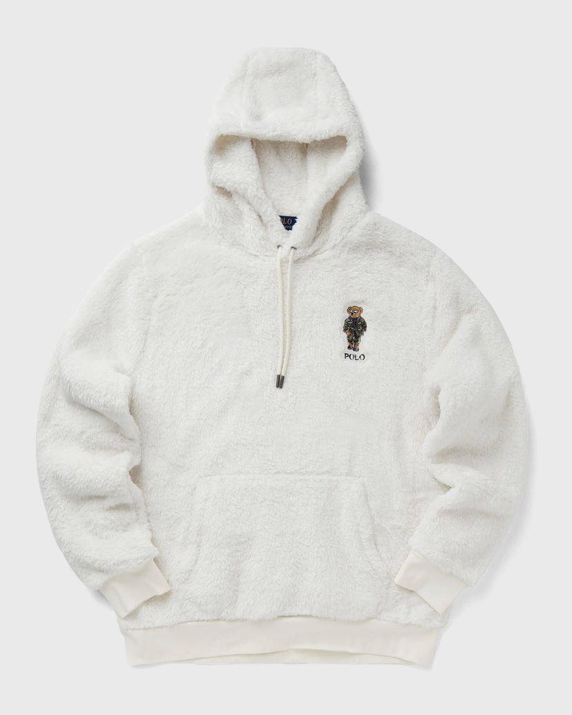 Світшоти Polo by Ralph Lauren Polo Ralph Lauren Faux Fur Hoodie білий | 710930550004