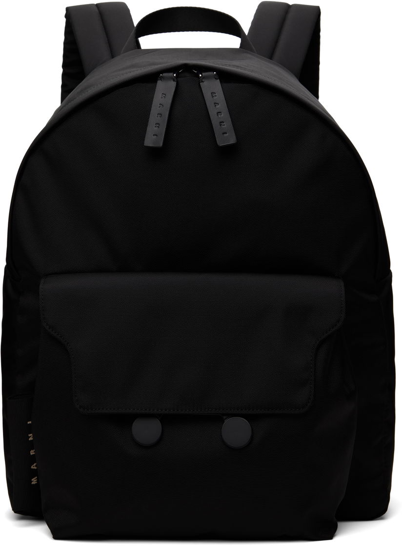 Рюкзак Marni Marni Cordura Cityscape Backpack чорний | ZAMQ0048A1 P8184