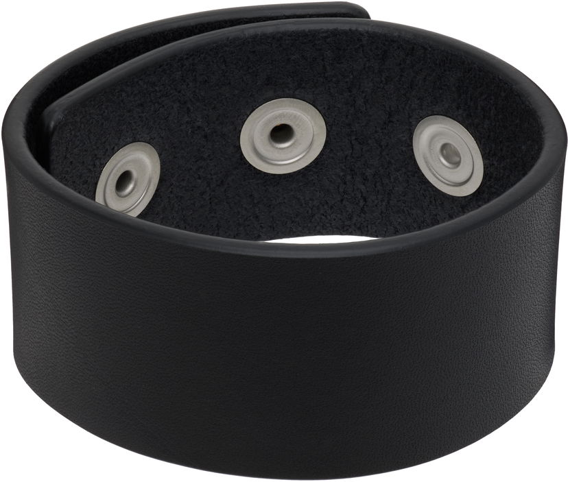 Браслет Rick Owens Rick Owens Anthem Cuff Bracelet чорний | RA02E0701 LGE