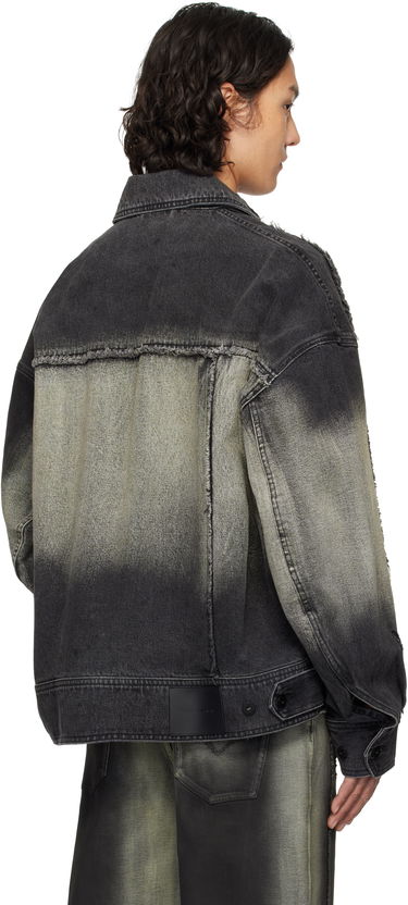 Куртка Feng Chen Wang Feng Chen Wang Gradient Denim Jacket Сірий | FUS19JK03, 2