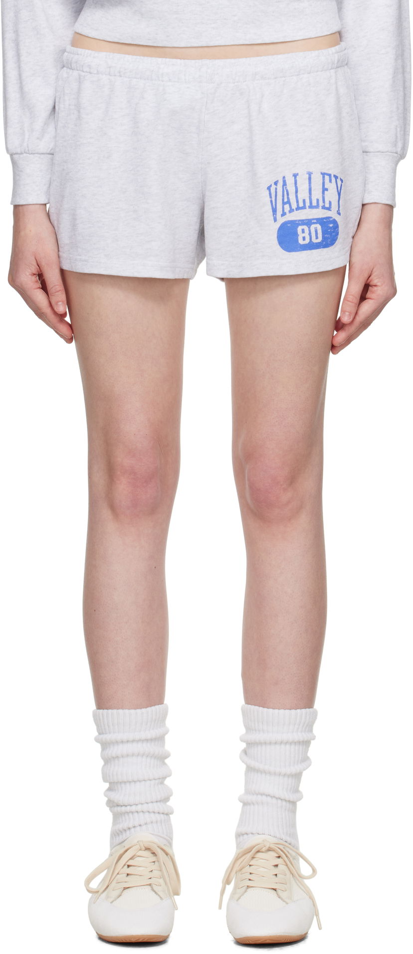 Шорти SKIMS SKIMS Fleece Shorts Сірий | SH-SHO-8212W