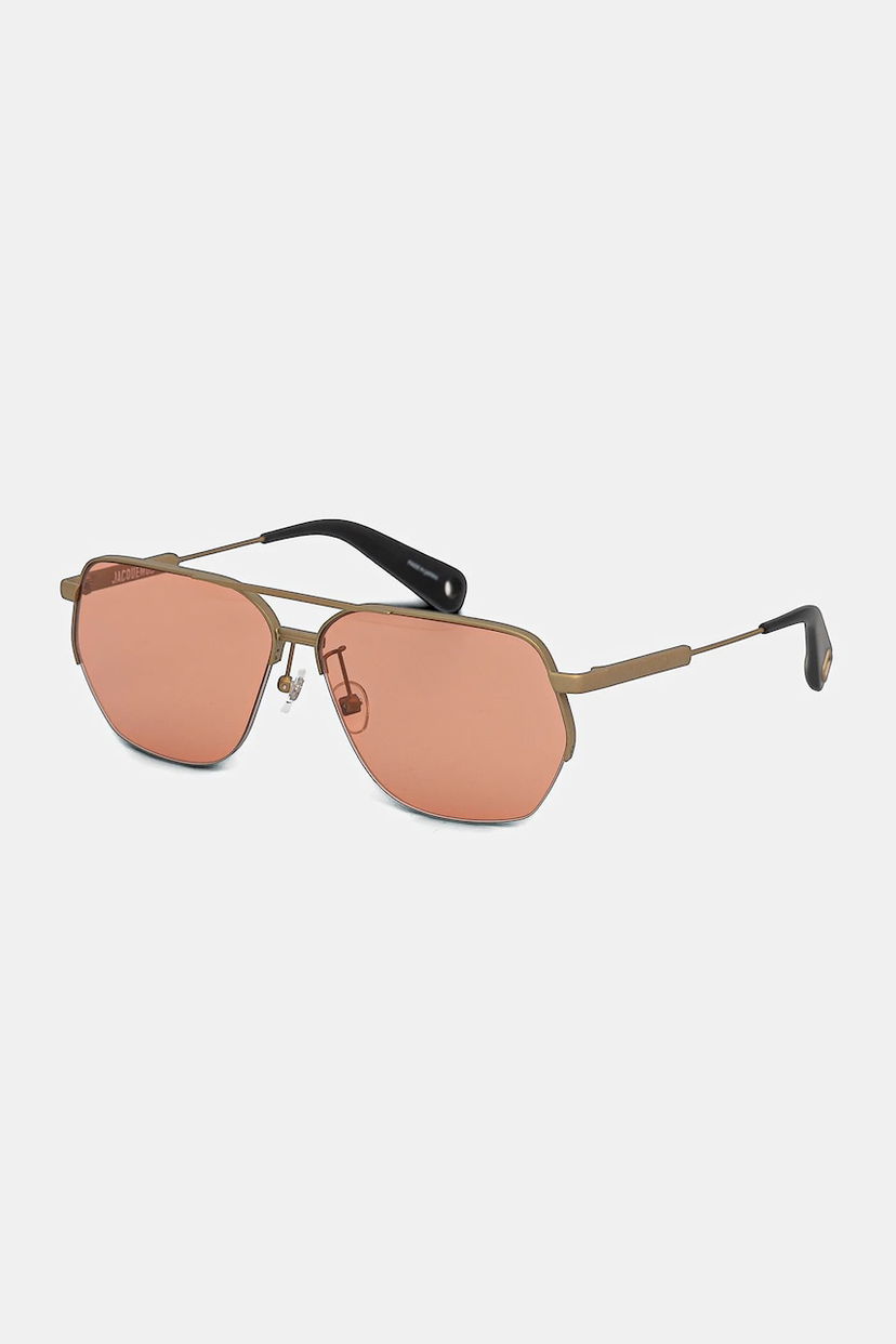 Сонцезахисні окуляри Jacquemus Jacquemus Aviador Sunglasses Коричневий | JAC67C5SUN