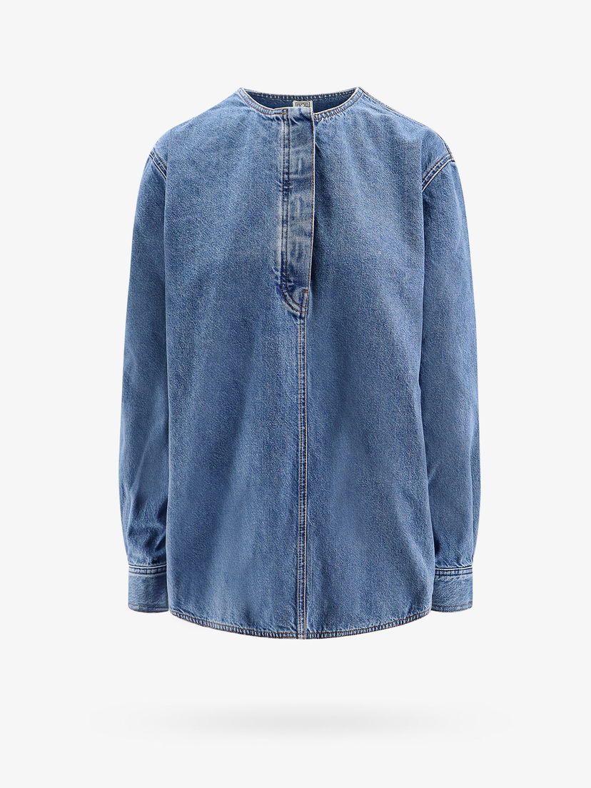 Сорочка TOTEME Denim Shirt Синій | 242WRT1746FB0045167