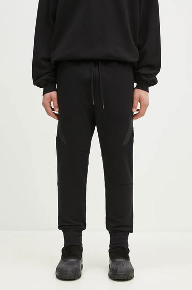 Спортивні штани C.P. Company Diagonal Raised Fleece Lens Sweatpants чорний | 17CMSP084A005086W, 0