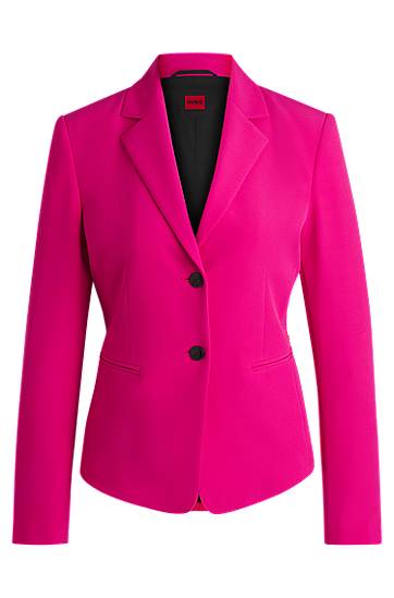 Куртка BOSS Slim-Fit Stretch Blazer Рожевий | 50539976