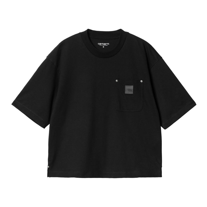 Футболка Carhartt WIP Short Sleeve Eldon Pocket T-Shirt чорний | I034376_8