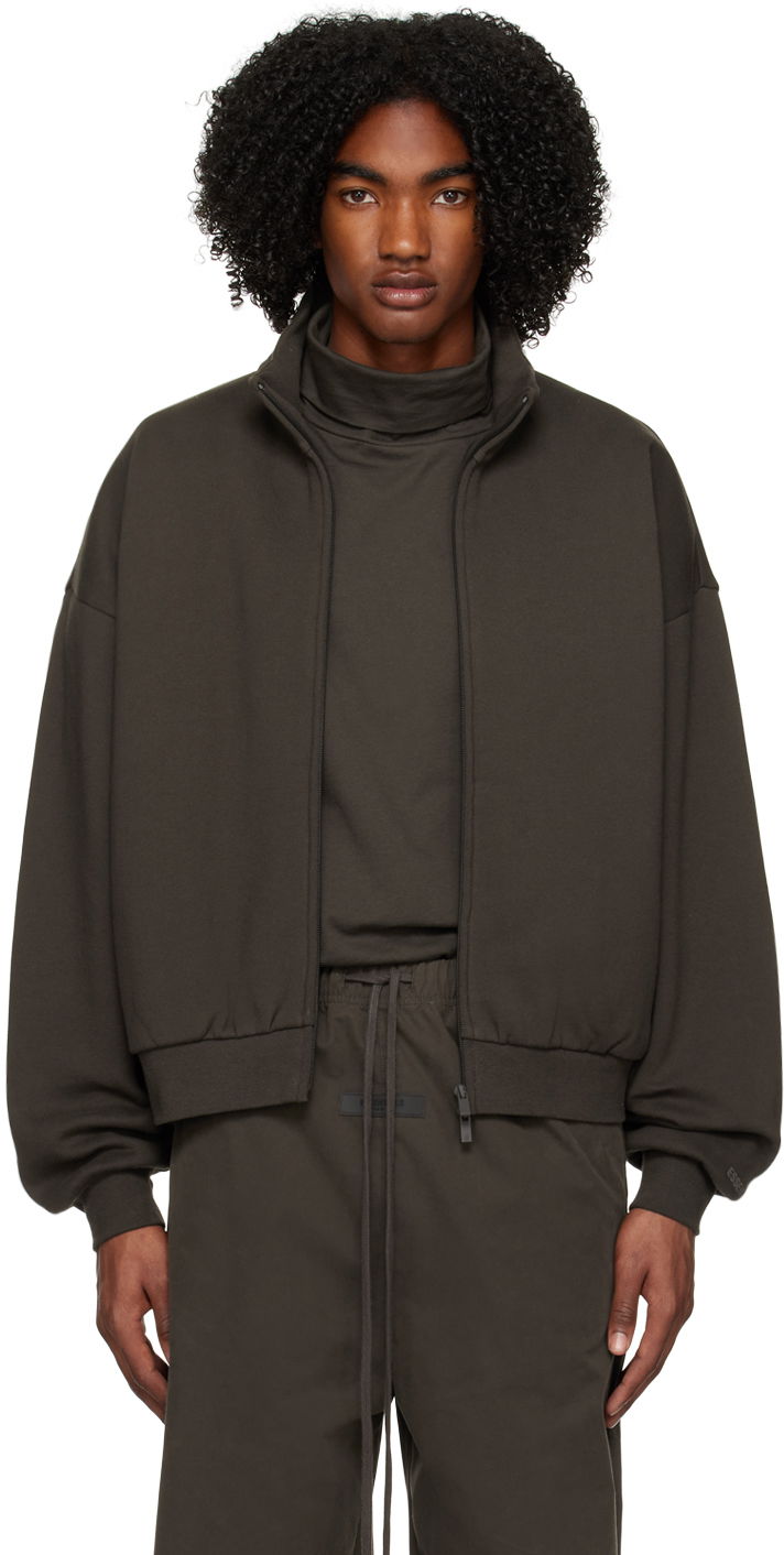 Світшоти Fear of God Essentials Full Zip Jacket Сірий | 192BT225070FW