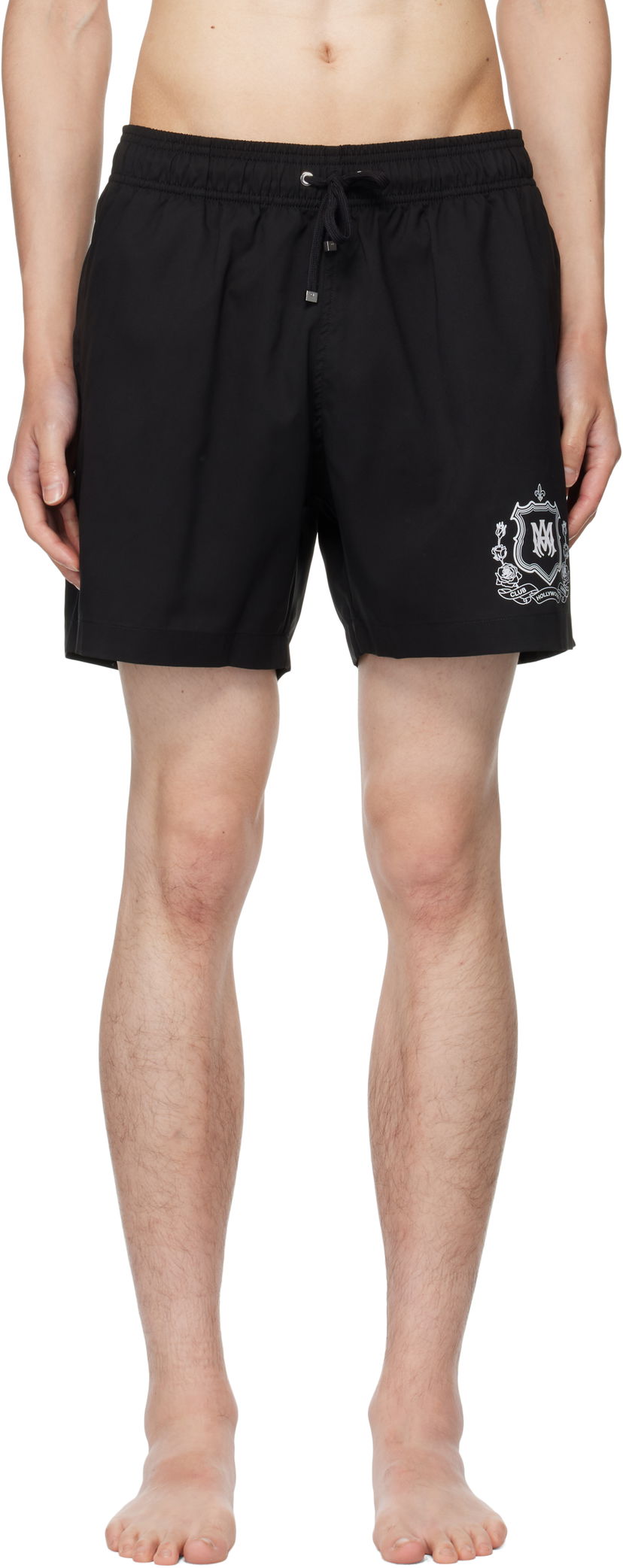 Купальники AMIRI AMIRI 'Club AMIRI' Swim Shorts чорний | AMSWTK1046