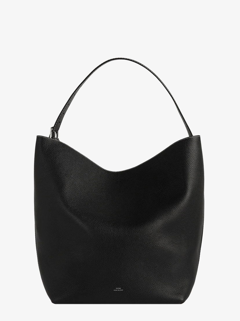 сумка-тоут TOTEME Toteme Women's Black Leather Shoulder Bag чорний | 234WAL853LE0030001