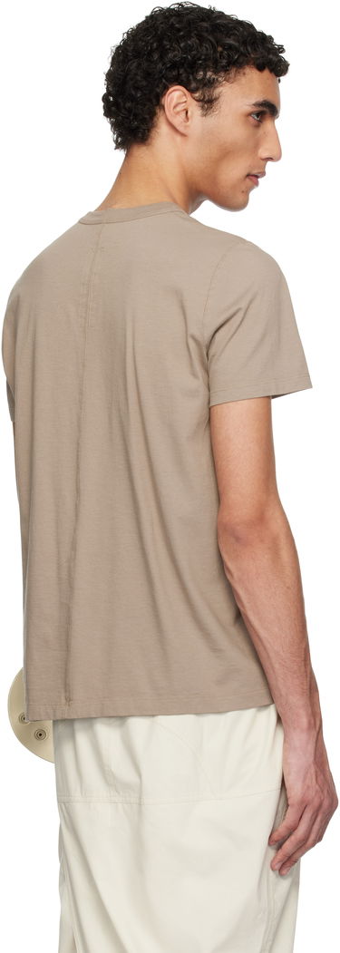 Футболка Rick Owens Rick Owens Hollywood Level T-Shirt Коричневий | RU01E5265 JA, 2