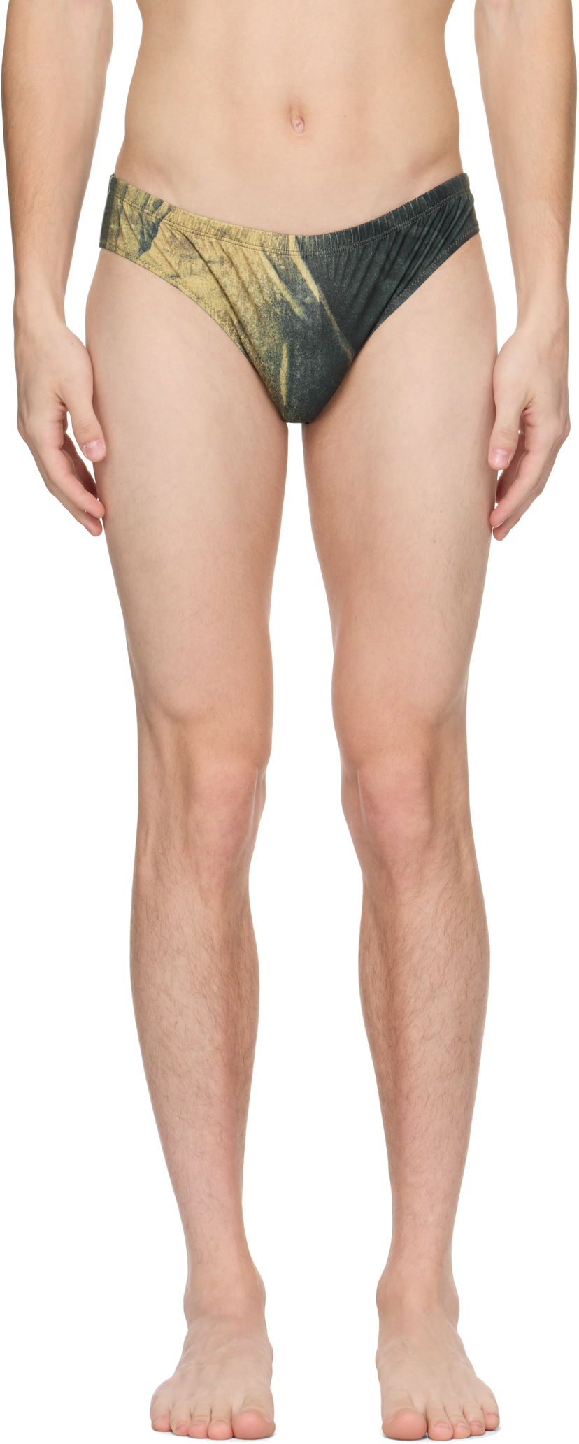 Купальники Jean Paul Gaultier Jean Paul Gaultier Body Printed Swim Briefs Різнокольоровий | 25/03-M-SW064-J010P-4812
