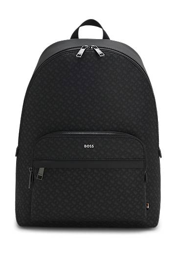 Рюкзак BOSS BOSS Monogram Backpack чорний | 50552571