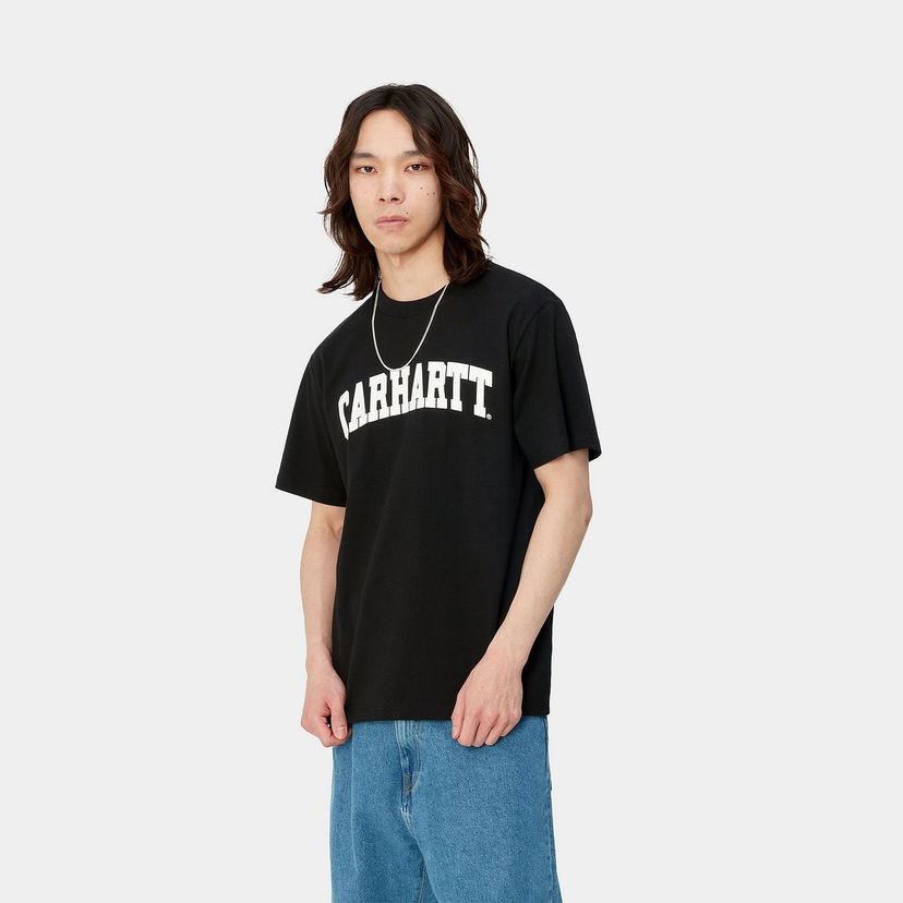 Футболка Carhartt WIP Short Sleeve University Graphic T-Shirt чорний | I034851_9