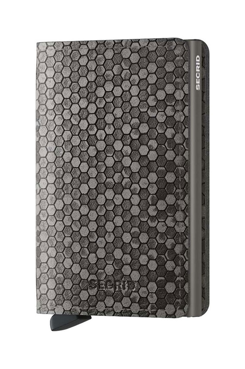 Гаманець Secrid Slimwallet Hexagon Wallet Сірий | SHe.Grey