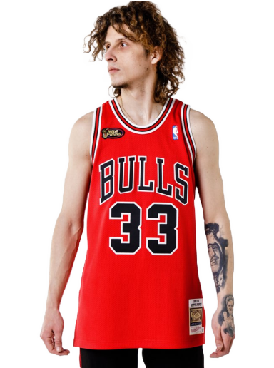 Джерсі Mitchell & Ness Authentic Jersey Chicago Bulls Червоний | AJY4GS18079-CBUSCAR97SPI