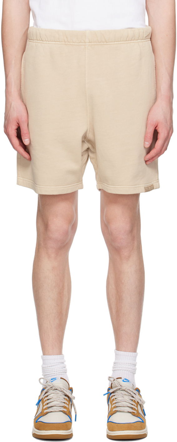 Шорти AAPE by A Bathing Ape AAPE by A Bathing Ape Patch Shorts бежевий | AAPSPMA675XXMBGL