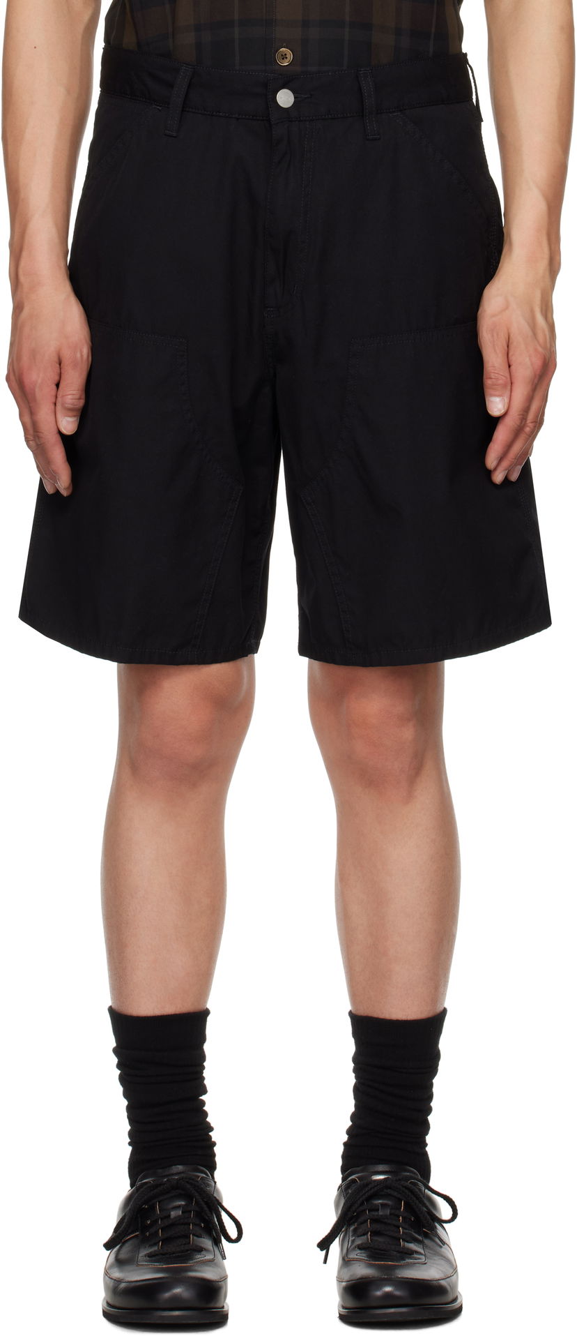 Шорти Carhartt WIP Double Knee Shorts чорний | I034794