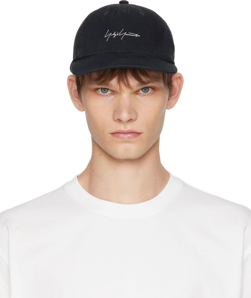 Кепка Yohji Yamamoto Y-3 Dad Cap чорний | JZ0906