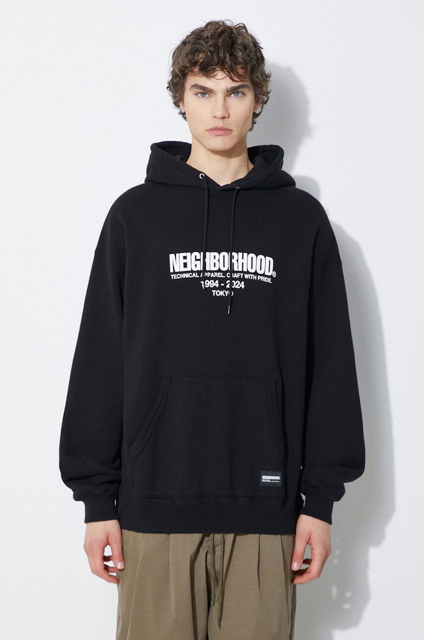 Світшоти Neighborhood NEIGHBORHOOD Classic Hoodie чорний | 241FPNH.CSM04