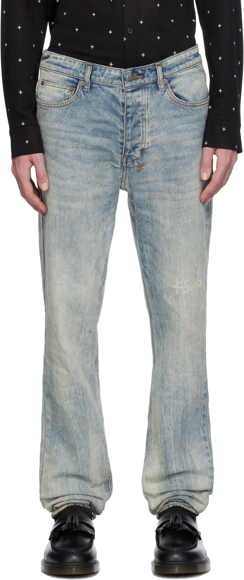 Джинси Ksubi Chitch Stairway Jeans Синій | MFA24DJ054