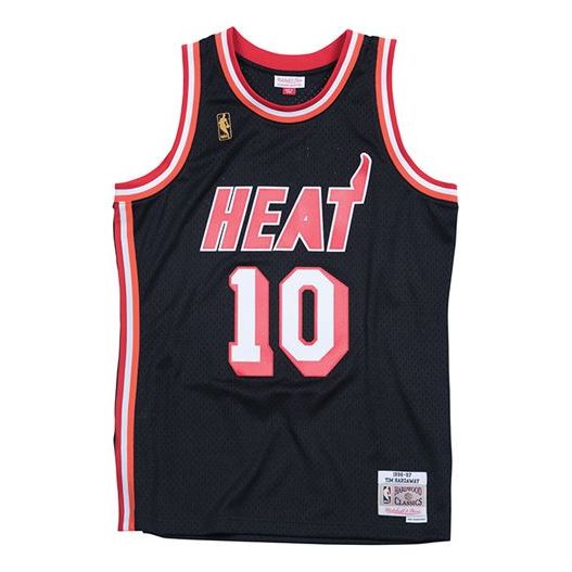 Джерсі Mitchell & Ness Mitchell & Ness NBA Miami Heat Hardaway Swingman Jersey чорний | SMJYAC18094-MHEBLCK96THA