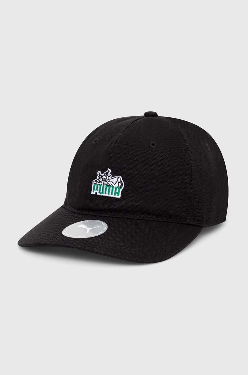 Кепка Puma Skate Relaxed Low Curve Cap чорний | 025131