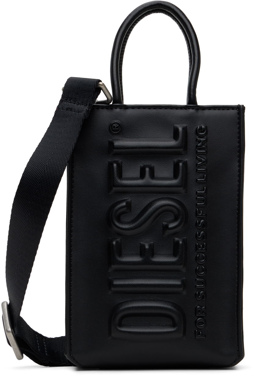 сумка-тоут Diesel 3D Shopper Mini Tote Bag чорний | X09930 P5184