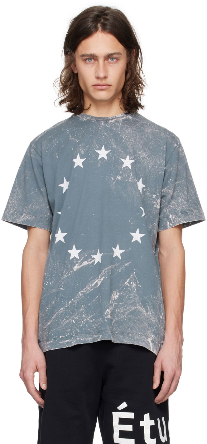 Футболка Études Wonder Europa Graphic T-Shirt Синій | E24MM102A00883
