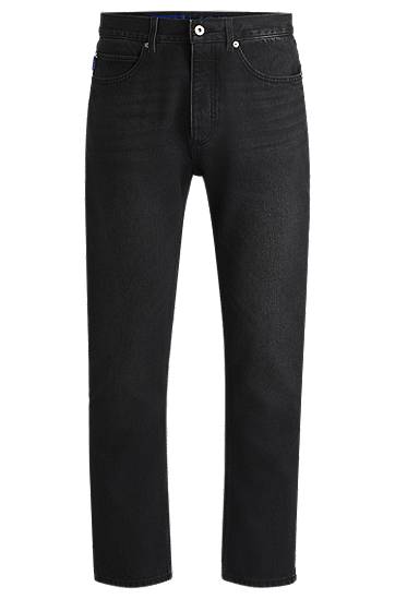 Джинси BOSS Regular Fit Jeans чорний | 50511507