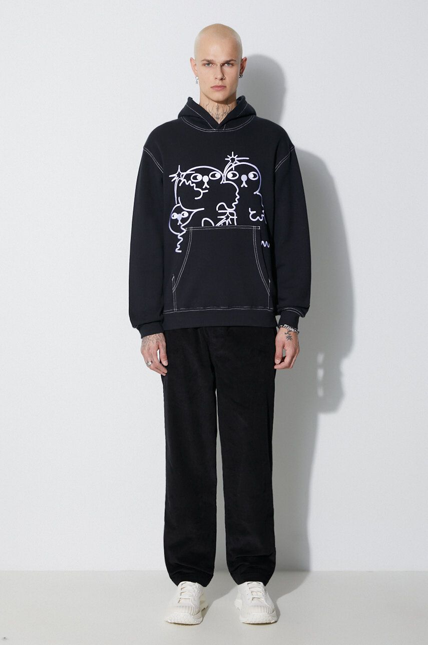 Світшоти TAIKAN Hoodie With Application чорний | TH0006.BLKCST, 1