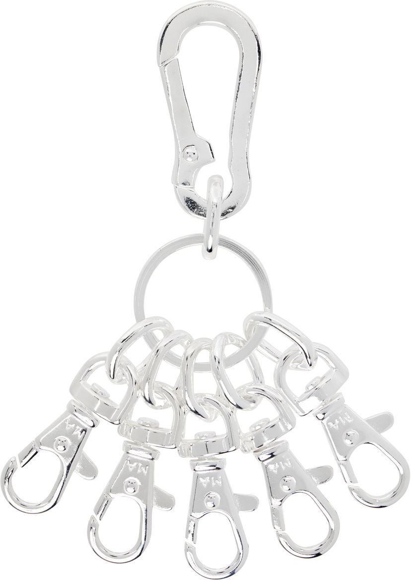 Брелоки MARTINE ALI Martine Ali Silver-Tone Twyla Keychain Металік | MASS25001-HS
