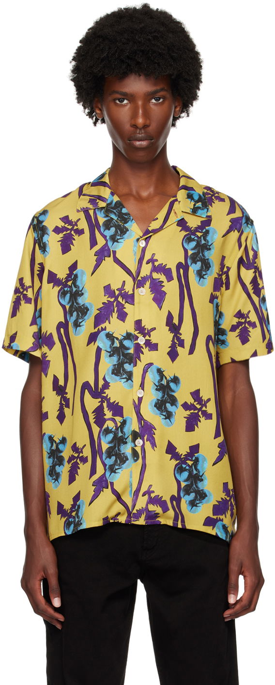 Сорочка Paul Smith PS Paul Smith Printed Shirt Жовтий | M2R-695U-N22101-32