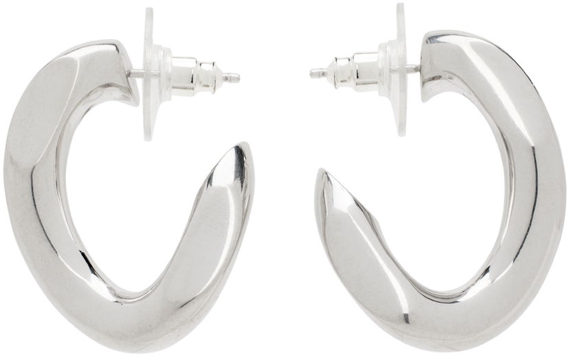 Сережки ISABEL MARANT Links Earrings "Silver" Металік | 23ABL0073FA-A2B22B