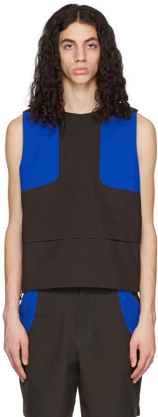 Жилет GR10K Sleeveless Tech Vest чорний | SS22GR3B4GG_DG